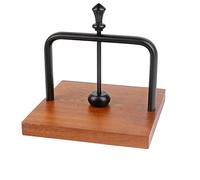 Organizzatore spazioso Elegante porta tovaglioli quadrato in legno con sfere piatte in metallo. Porta un tocco di raffinatezza alle tue esperienze culinarie nelle cucine, nei bar, nei (A, 15X15X4.5CM)