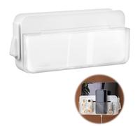 Organizzatore Telecomandi Parete Supporto Telecomando - Multifunzionale Scatola per Organizer per Controlli a Distanza, Ricarica del Cellulari per Camera da Letto, Soggiorno, Bagno e Ufficio