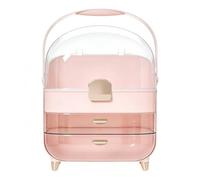 Organizzatore Trucco - Custodia antipolvere scorrevole | Organizzatore per la cura della pelle per parrucchiere | per donne e ragazze Parrucchiere Bagno Ufficio Soggiorno Studio Camera Comò