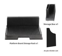 Organizzatore Verticale per Piattaforme Stampa 3D Schede con Scatole Rimovibili