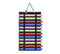 Organizzatori da appendere per bacchette pieghevoli, in feltro, facili da montare per batteria e studi in feltro