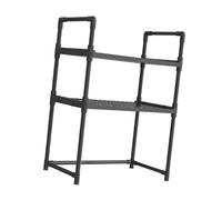 Organizzatori da cucina Scaffale robusto Organizzatore per microonde Scaffali efficienti del supporto per lo spazio della cucina ottimizzato