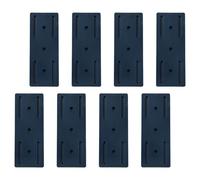 Organizzatori di cavi adesivi per montaggio a parete Gestione dei cavi Non danneggia Disegni Power Strip Holder Facile da usare per prese multiple Organizzatori di filo rimovibili a parete