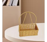 Organizzatori di cestini da parete in simil rattan per cartelle di ombrelli