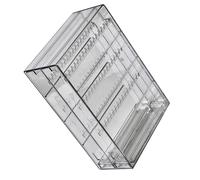 Organizzatori di gioielli multistrato scatole multi sezioni portagioie elegante supporto per organizzazioni efficienti vetrine organizzatori, Misura unica, come descritto