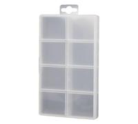 Organizzatori di hardware Scatola con divisori Scomparti Piccole parti di plastica Vite Store Dado Hardware Organizzatori Hardware Scatola con divisori