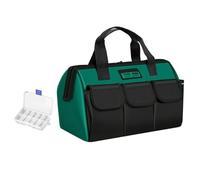 Organizzatori di officina ad alta capacità Borsa per attrezzi Oxford resistente agli strappi per chiodi cacciaviti accessori di alimentazione Stoccaggio in tessuto ispessito per carpenteria