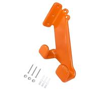 Organizzatori Motoseghe Supportano La Gestione Efficiente Dello Spazio Nei Capannoni E Nella Sala Attrezzi Disposizione E Ordinata Attrezzatura Supporto Per Motosega