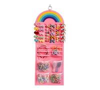 Organizzatori Per Fermagli Per Capelli - Appendiabiti Da Parete Per Borse, Porta Fermagli Per Capelli Con Design A Scomparti A Strati | Organizzatore Di Fiocchi Per Ragazze Per Figlie,