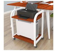 Organizzatori Per Spazi Di Lavoro Supporto Per Stampante Da Tavolo Supporto Per Stampante Mobile Da Pavimento Supporto Per Host Da Tavolo Base Per Rack A Doppio Strato Co-White-3