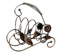 Organizzazione della casa Portabottiglie in metallo supporto portabottiglie decorazione festa di nozze ornamento Mason Jar Rack (colore: oro)