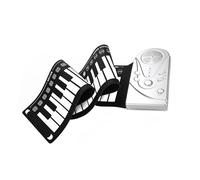 Organo Elettronico Con Tastiera Morbida E Flessibile Portatile Pieghevole A 49 Tasti Per Pianoforte Elettronico Con Altoparlante Portatile Pianoforte Elettronico (Color : 02)
