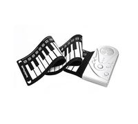 Organo Elettronico Con Tastiera Morbida E Flessibile Portatile Pieghevole A 49 Tasti, Pianoforte Elettronico Con Altoparlante
