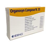 Hering Trattamento omeopatico Organosyn Compose 33 per artrosi – 15 fiale x 2 ml