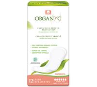 Organyc Tamponi di maternità post-partum (12 pezzi) - 100% cotone organico, 6 gocce