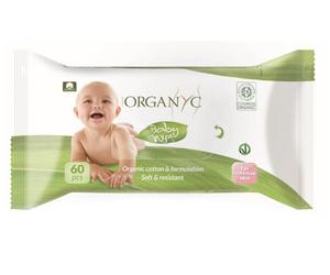 Organyc - Salviette umidificate per bambini BIO, 60 pz