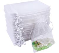 Organzasäckchen 100 Sacchetti in Organza 10 X 15 Cm, Sacchetti in Organza, Sacch