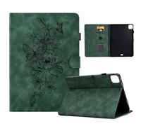 ORGCIUFB Custodia a libro per iPad Air 11 pollici M2 (2024) con funzione di spegnimento automatico e riattivazione in pelle di alta qualità, con tasca per carte, visualizzazione multi-angolo con