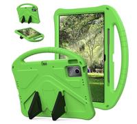 ORGCIUFB Custodia per tablet Lenovo Idea Tab Plus 12,1 pollici 2025 TB-365FC, leggera in EVA con cinturino regolabile, maniglia antiurto e cavalletto, per bambini, guscio protettivo portatile (verde)