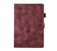 ORGCIUFB Per Huawei MatePad SE 10.4 2022/2023 Premium PU Leather Folio Smart Protective Cover, Multi-angoli di visione e Auto Wake & Sleep (rosso)