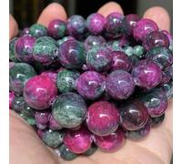 ORGEFY 4, 6, 8 e 10 mm, Occhio di Tigre, Lava, turchesi, Agate, diaspri, per la creazione di Gioielli Fai da Te, Braccialetti, collane, Giada tormalina, 10 mm, 36-37 Pezzi