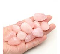 ORGEFY Ghiaia di Quarzo, Minerale di Cristallo Sfuso, Esemplare di Minerale, Pietra preziosa, Giardino, Acquario, Decorazione per la casa - Quarzo Rosa - 500 g