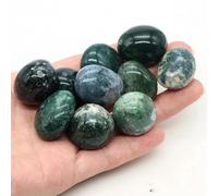 ORGEFY Ghiaia di Quarzo, Minerale di Cristallo Sfuso, Esemplare di Minerale, Pietra preziosa, Giardino, Acquario, Decorazione per la casa - Agata muschiata - 500 g
