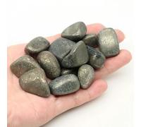 ORGEFY Ghiaia di Quarzo, Minerale Grezzo, Esemplare di Minerale, Pietra preziosa, Giardino, Acquario, Decorazione per la casa - Pirite - 50 g