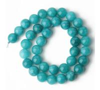ORGEFY Perline di Giada birmana Verde AA da 6/8/10/12 mm, Perline Rotonde Lisce sciolte per la creazione di Gioielli, Braccialetti da 15'' - Dec. - Nuova Giada Blu - 12 mm Circa 28 Pezzi
