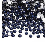 ORGEFY Pietre di Glitterate Piatte con Strass in Vetro Zaffiro SS3-SS60 Non hotfix per Decorazioni Nail Art 3D - Montana - SS10-1440 Pezzi