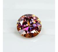ORGEFY Pietre di moissanite sciolte Colorate, moissanite Verde e Nera, Diamanti Rotondi Brillanti, Creati in Laboratorio, Arcobaleno, 3 mm, 0,3 ct, 1 Pezzo
