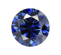ORGEFY Pietre di moissanite sciolte Colorate, moissanite Verde e Nera, Diamanti Rotondi Brillanti, Creati in Laboratorio, D-Royal-moissanite-3mm-0.3ct-10pz