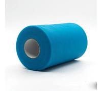 ORGEFY Rotoli di Tulle, 100 Iarde, Rotolo di Organza, Tessuto Decorativo, Rotolo di Tulle Bianco, Decorazione per Feste ed Eventi, Fidanzamento - 23 Blu Cielo Intenso