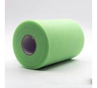 ORGEFY Rotoli di Tulle, 100 Iarde, Rotolo di Organza, Tessuto Decorativo, Rotolo di Tulle Bianco, Decorazione per Feste ed Eventi, Fidanzamento - 29 Verde Menta