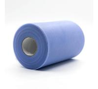 ORGEFY Rotoli di Tulle da 100 Iarde, Rotolo di Organza, Tessuto Decorativo, Rotolo di Tulle Bianco, Decorazione per Feste ed Eventi, Fidanzamento - 21 Viola