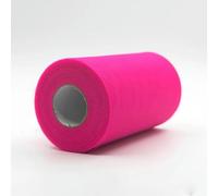 ORGEFY Rotoli di Tulle da 100 Iarde, Rotolo di Organza, Tessuto Decorativo, Rotolo di Tulle Bianco, Decorazione per Feste ed Eventi, Fidanzamento - 14 Rosa Rosa