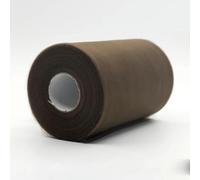 ORGEFY Rotoli di Tulle da 100 Iarde, Rotolo di Organza, Tessuto Decorativo, Rotolo di Tulle Bianco, Decorazione per Feste ed Eventi, Fidanzamento - 38Coffee