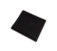 ORGEFY Rotolo di Organza 5/10 m, Rotolo di Tulle Trasparente di, Tessuto di Organza con Sfondo per Feste, Fasce per sedie in Filato, Nero, 48 cm x 10 m