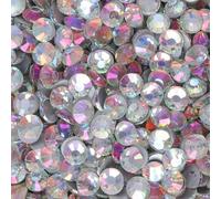 ORGEFY SS3-SS30 Blue Fairy Strass Non hotfix Cristalli Flatback Pietre Gemme per Unghie Colla su Strass diamantati Accessori Decorativi Fai da Te-Bianco bluastro chiaro-SS30-288 Pezzi