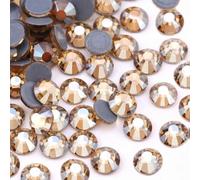 ORGEFY SS6-SS30 Strass in Glitterato con Retro Piatto, per Nail Art, Cucito e Decorazioni in Tessuto - GSHA-SS30-288 Pezzi