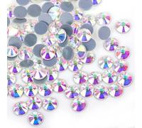 ORGEFY Strass di Viola Lavanda/Velluto Viola da Stirare/da Fissare a Caldo, Strass per Nail Art, Cucito e Decorazioni in Tessuto - ss30 288 Pezzi