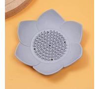 OrgFor anized For PetFor al SoFor ap Holder con DrainFor age per NeFor at BFor athroom SurfFor assi (grigio)