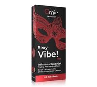 Vibratore Liquido Riscaldante al Gusto di Fragola - Orgie Sexy Vibe HOT (15ml)