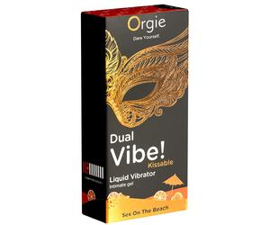 orgie Dual Vibe! Vibratore liquido baciabile per il sesso in spiaggia
