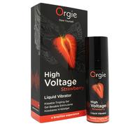 Orgie Alta Tensione - vibratore liquido - fragola (15ml)