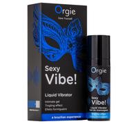 Lubrificante vaginale anale intimo stimolante gel SEXY VIBE salva preservativo