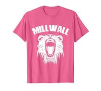 Orgoglio dei Leoni del Millwall Maglietta, Uomo, Rosa mélange, L