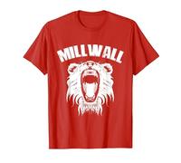 Orgoglio dei Leoni del Millwall Maglietta, Uomo, Rosso, L