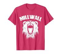 Orgoglio dei Leoni del Millwall Maglietta, Uomo, Rosso mélange, L