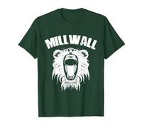 Orgoglio dei Leoni del Millwall Maglietta, Uomo, Verde Foresta, L